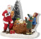 LuVille Kerstdorp Miniatuur Cadeautjes van de Kerstman - L8 x B6 x H8 cm