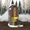 Luville Kerstdorp Miniatuur Grachtenpand - L11 x B9,5 x H18,5 cm