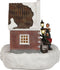 LuVille Kerstdorp Miniatuur Hollands Café - L18 x B17 x H18 cm
