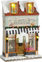 LuVille Kerstdorp Miniatuur Hotel Restaurant - L18 x B8 x H27 cm