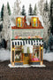 LuVille Kerstdorp Miniatuur Hotel Restaurant - L18 x B8 x H27 cm