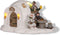 Luville Kerstdorp Miniatuur Iglo Café - L15,5 x B12,5 x H8 cm