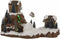 Luville Kerstdorp Miniatuur Kabelbaan - L48 x B26 x H28 cm