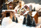 Luville Kerstdorp Miniatuur Kabelbaan - L48 x B26 x H28 cm