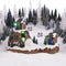 Luville Kerstdorp Miniatuur Kabelbaan - L48 x B26 x H28 cm