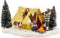 LuVille Kerstdorp Miniatuur Kamperen - L16,5 x B12,5 x H10 cm