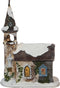 LuVille Kerstdorp Miniatuur Kerk St. Charlier - L17 x B14 x H24 cm