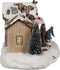 Luville Kerstdorp Miniatuur Sint Bernard Hondenkennel - L24 x B17 x H16,5 cm