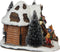 LuVille Kerstdorp Miniatuur Ski Café - L15 x B14 x H11 cm