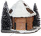 LuVille Kerstdorp Miniatuur Ski Café - L15 x B14 x H11 cm