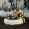 Luville - The Zoo train battery operated - l14xb20,5xh15cm - Kersthuisjes & Kerstdorpen