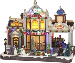 Luville - Train station adapter included - Kersthuisjes & Kerstdorpen