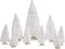 Luville - White Tree Set of 9 - Kersthuisjes & Kerstdorpen