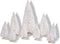Luville - White Tree Set of 9 - Kersthuisjes & Kerstdorpen