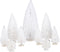 Luville - White Tree Set of 9 - Kersthuisjes & Kerstdorpen