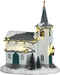 Luville - Wooden church battery operated l20xb14xh22,5cm