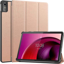 imoshion Tablet Hoes - Geschikt voor Lenovo Tab M10 5G - Trifold Bookcase - Rosé Goud