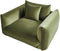 LUVOS - Fauteuil - Groen - Fluweel