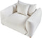 LUVOS - Fauteuil - Off-white - Stof