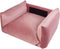 LUVOS - Fauteuil - Roze - Fluweel