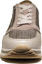 Gabor 528 - Lage sneakers - Rits- en vetersluiting - Beige