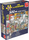 Jan van Haasteren - Snoepfabriek - Legpuzzel 500 stukjes - Meerkleurig