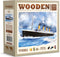Wooden City Houten puzzel Titanic - 505 stukjes voor kinderen en volwassenen