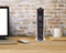 Perel Pop-upstekkerdoos - 3 stopcontacten type F - 2 USB-poorten - zwart/grijs