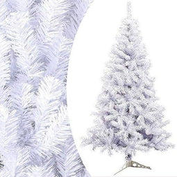 Kerstboom - 220cm - witte naalden - wit