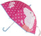 Kinder paraplu Peppa Pig roze 71 cm - Disney paraplus voor kinderen