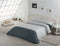 Noorse hoes Alexandra House Living Parelgrijs 240 x 220 cm