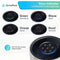 AtmosPure® CleanAir Luchtreiniger - Air Purifier met vervangbaar HEPA 13 + Koolstoffilter - CADR 250