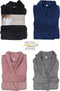 Luxe badjas - maat S/M - microfiber - MICRO FLEECE - badjas - bad jas - ochtendjas €“ lichtgrijs - Maat S/M