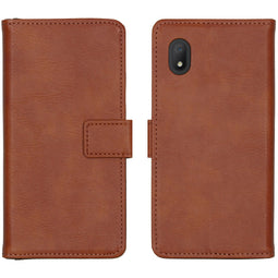 Luxe Bookcase voor de Alcatel 1B (2020) - Bruin