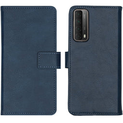 Luxe Bookcase voor de Huawei P Smart (2021) - Donkerblauw