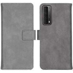 Luxe Bookcase voor de Huawei P Smart (2021) - Grijs