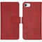 Luxe Bookcase voor de iPhone SE (2022 / 2020) / 8 / 7 / 6(s) - Rood