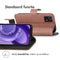 Luxe Bookcase voor de Motorola Edge 30 Neo - Bruin