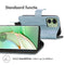 Luxe Bookcase voor de Motorola Edge 40 - Lichtblauw