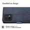 Luxe Bookcase voor de Motorola Edge 40 Pro - Donkerblauw