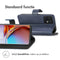 Luxe Bookcase voor de Motorola Edge 40 Pro - Donkerblauw