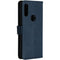 Luxe Bookcase voor de Motorola Moto E7 - Donkerblauw