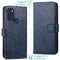 Luxe Bookcase voor de Motorola Moto G60s - Donkerblauw