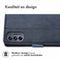 Luxe Bookcase voor de Motorola Moto G62 - Donkerblauw
