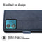Luxe Bookcase voor de Motorola Moto G84 - Donkerblauw