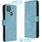 Luxe Bookcase voor de Motorola Moto G9 Power - Lichtblauw