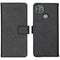Luxe Bookcase voor de Motorola Moto G9 Power - Zwart