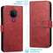 Luxe Bookcase voor de Nokia 5.4 - Rood
