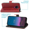 Luxe Bookcase voor de Nokia 5.4 - Rood