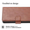 Luxe Bookcase voor de Nokia G50 - Bruin